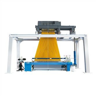 Jacquard   ilma   suihkukone   kangaspuut